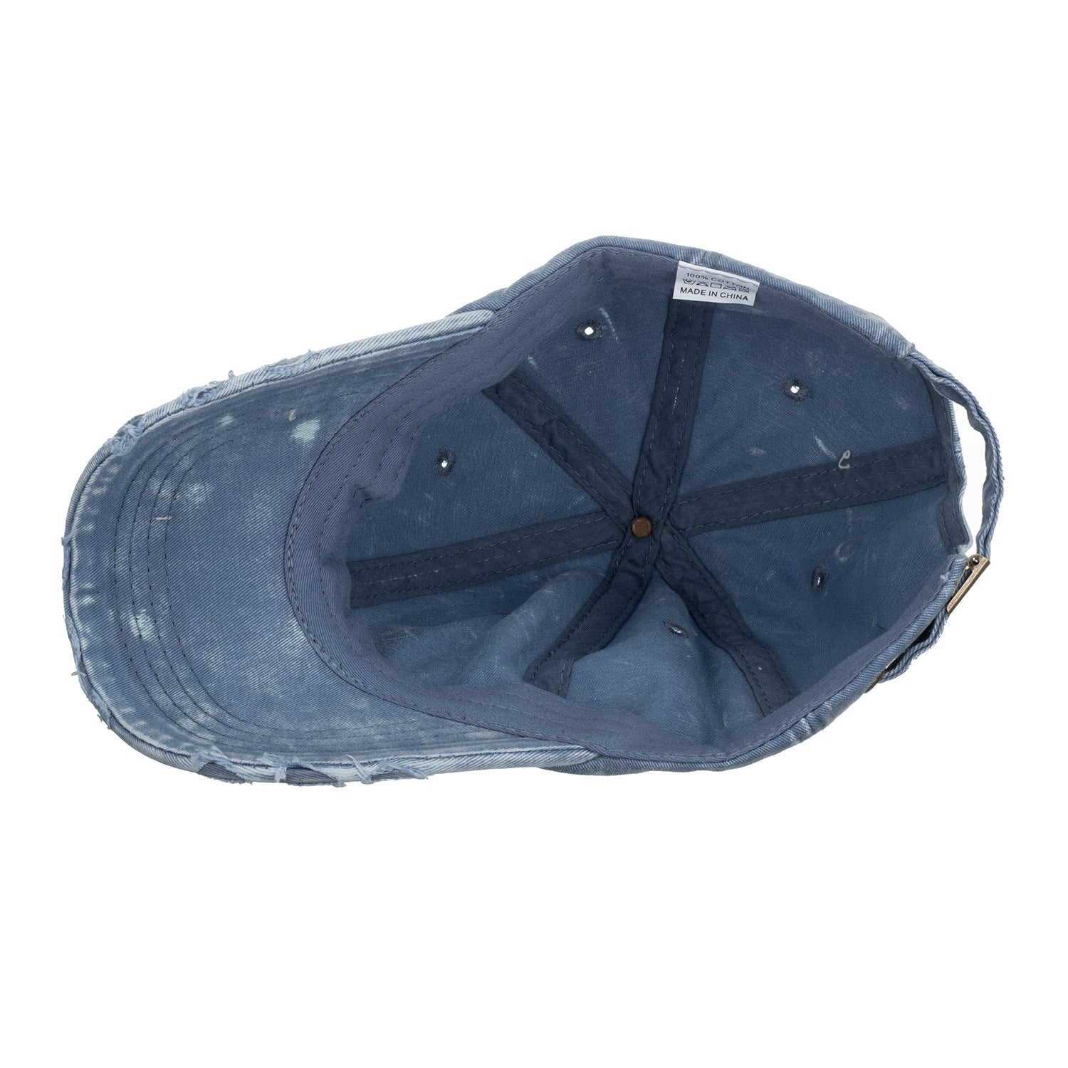 Wholesale Denim washed baseball cap plain casual baseball cap